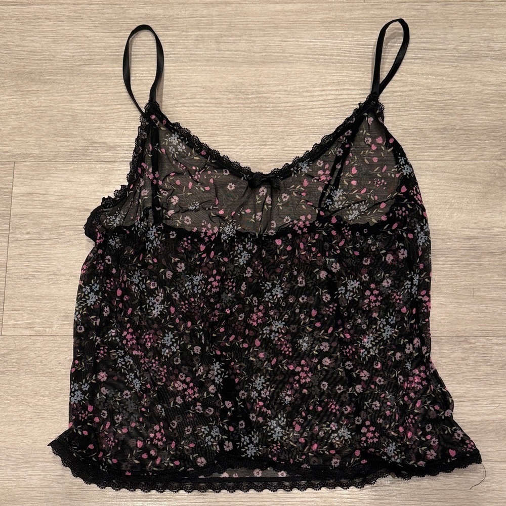 Savage X FentyBlack Lingerie Sleep Top